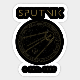 Sputnik 1 CCCP Soviet Union Satellite Sticker